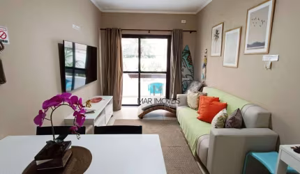Apartamento com 2 dormitórios para alugar, 60 m² - Enseada - Guarujá/SP