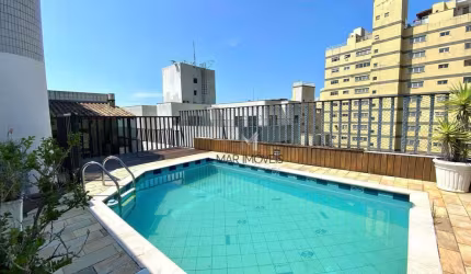 Cobertura com 3 dormitórios para alugar, 280 m² por R$ 8.000/mês - Pitangueiras - Guarujá/SP