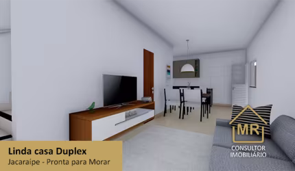Linda casa Duplex  Jacaraípe  - Pronta para morar