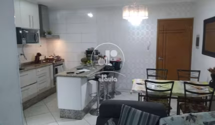Apartamento de 62m² à venda na Vila Humaitá, com 2 quartos, sala, 1 banheiro, 1 vaga na garagem. Venha conferir!