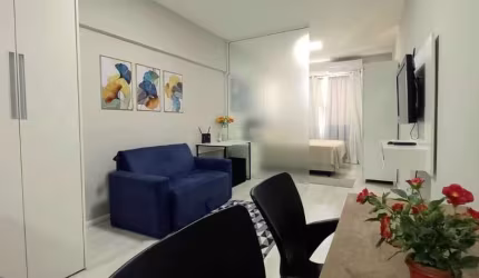 Studio no Centro de Florianopolis decorado e mobilidado...