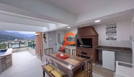 Cobertura com 4 dormitórios à venda, 226 m² por R$ 1.590.000,00 - Martim de Sá - Caraguatatuba/SP