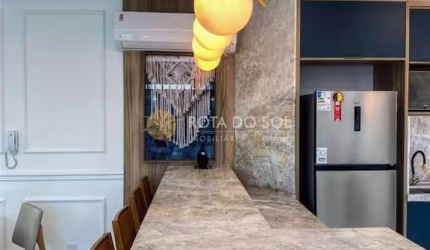 Sirmione apartamento com 2 suítes e 1 vaga no Morretes
