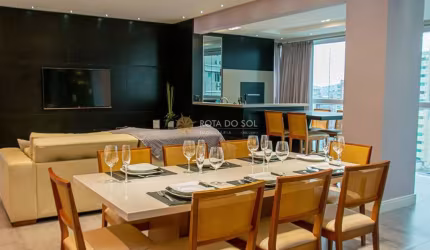 Mount Sinai apartamento 4 suítes e 3 vagas na Meia Praia