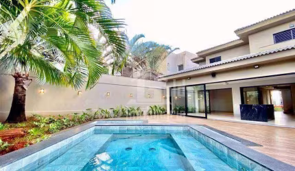 Casa Sobrado - Alto Padrão com 4 dormitórios para alugar, 392 m² por R$ 19.100/mês - Distrito de Bonfim Paulista - Ribeirão Preto/SP
