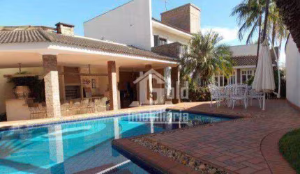 Casa Alto Padrão com 3 Suítes para alugar, 480 m² por R$ 7.620/mês - Alto da Boa Vista - Ribeirão Preto/SP
