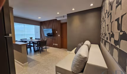APARTAMENTO NOVO VISTA MAR MOBILIADO COM 2 DORMITÓRIOS NAS TONINHAS
