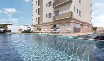 Penthouse 5 suites, 4 vagas, vista mar , Meia Praia, Itapema - SC