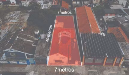Vende Terreno de 280 m² - Excelente Oportunidade Para Construtor ou Investidor (ACEITA PERMUTA e PROPOSTA).