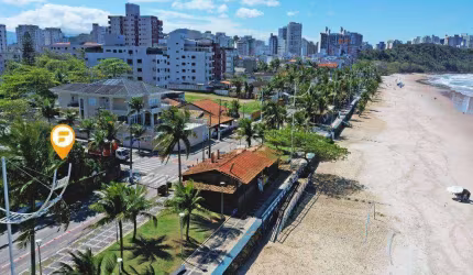 Terreno à venda, 499 m² por R$ 2.200.000,00 - Tombo - Guarujá/SP