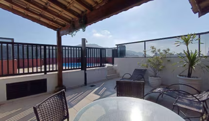 Cobertura com 2 dormitórios à venda, 135 m² por R$ 610.000,00 - Enseada - Guarujá/SP