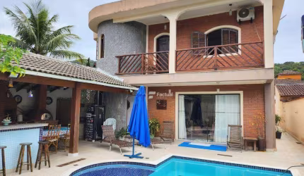 Casa com 4 dormitórios à venda, 319 m² por R$ 1.600.000,00 - Albamar - Guarujá/SP