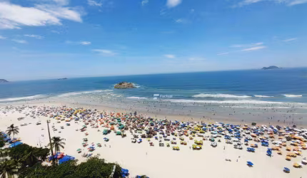 Apartamento com 4 dormitórios à venda, 200 m² por R$ 1.500.000,00 - Pitangueiras - Guarujá/SP