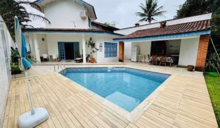 Casa com 4 dormitórios para alugar, 263 m² por R$ 8.100,00/mês - Riviera Módulo 26 - Bertioga/SP