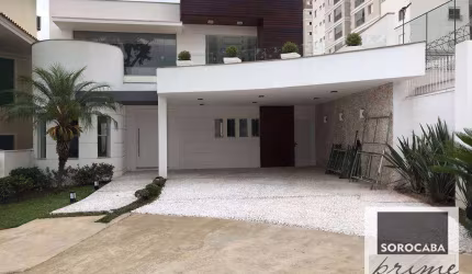 Sobrado com 4 dormitórios, 415 m² - venda por R$ 2.500.000,00 ou aluguel por R$ 13.000,00/mês - Jardim Residencial Tivoli Park - Sorocaba/SP
