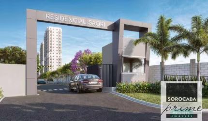 Apartamento lançamento Residencial Saori  com 2 dormitórios à venda, 43 m² - Jardim Novo Horizonte - Sorocaba/SP