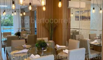 Apartamento 3 dormitórios mobiliado, Meia Praia!