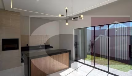 Casa para Venda em Uberlândia, Loteamento Portal do Vale II, 2 dormitórios, 1 banheiro, 2 vagas