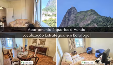Apartamento 3 quartos à venda em Botafogo - Rio de Janeiro/RJ