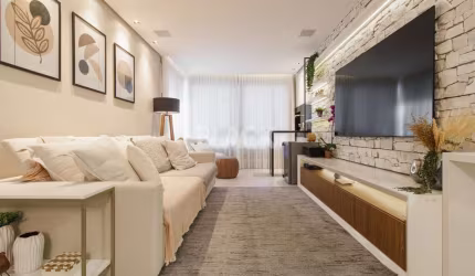 Apartamento mobiliado e equipado com 2 quartos no Centro em Torres RS