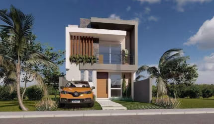 Casa com 3 dormitórios com suíte à venda, 125 m² - Primavera - Gravataí/RS
