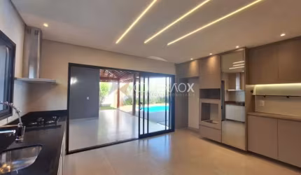 Casa em condomínio fechado com 3 quartos à venda na Rua Miguel Busato, 2780, Jardim São Marcos, Valinhos, 270 m2 por R$ 1.779.000