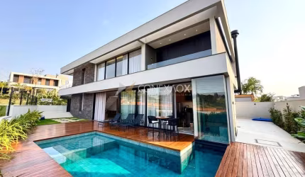 Casa em condomínio fechado com 4 quartos à venda na Rua José Peressinoto, S/N, Alphaville Dom Pedro 2, Campinas, 390 m2 por R$ 5.700.000