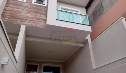 Sobrado Novo 3 Dormitórios, sendo 1 Suíte, 2 Vagas 145m²