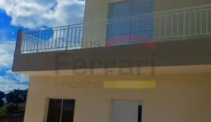 SOBRADO NOVO EM CONDOMINIO FECHADO EM JACAREI, 2 DORMITÓRIOS, 2 VAGAS