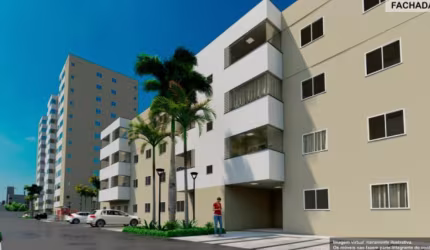 Excelente apto no Residencial Lírio do Vale