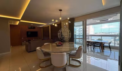 Apartamento alto padrão semi mobiliado à venda no Ed. Vilanova Artigas, Jardim das Américas, Cuiabá/MT