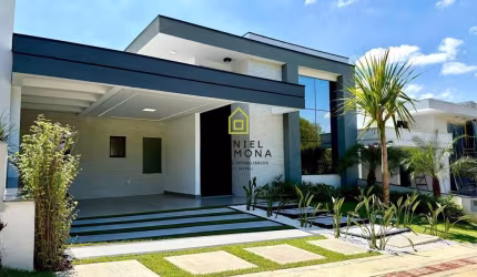 Belíssima Casa Térrea 03 Suítes - Residencial London Park - Indaiatuba/SP.