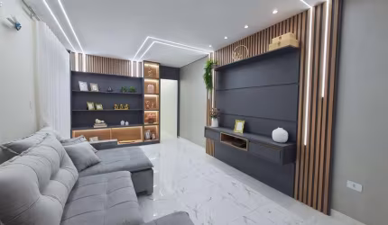 Apartamento para Venda em Santo André, Vila Scarpelli, 3 dormitórios, 1 suíte, 2 banheiros, 2 vagas