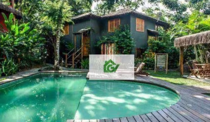 Casa com 2 dormitórios para alugar, 90 m² por R$ 10.896,00 - Curral - Ilhabela/SP