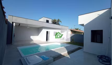 Casa com 3 dormitórios à venda, 180 m² por R$ 989.900,00 - Pontal de Santa Marina - Caraguatatuba/SP