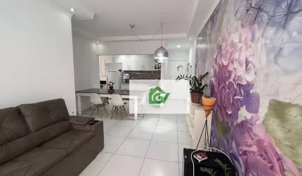Apartamento com 2 dormitórios para alugar, 75 m² por R$ 4.000,00/mês - Indaiá - Caraguatatuba/SP