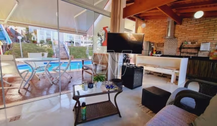 Casa em condomínio fechado com 3 quartos à venda na Rua San Conrado, S/N, Loteamento Caminhos de San Conrado (Sousas), Campinas, 146 m2 por R$ 1.250.000