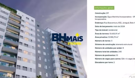 Apartamento com 2 quartos à venda na Rua Boaventura, 832, Indaiá, Belo Horizonte por R$ 542.000
