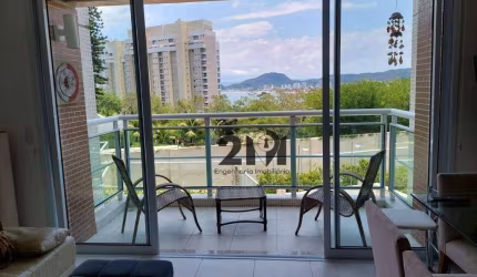 Apartamento Duplex com 2 dormitórios à venda, 80 m² por R$ 880.000,00 - Parque Enseada - Guarujá/SP