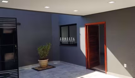 Casa em Indaiatuba, Jardim Barcelona com 3 quartos sendo 1 suíte - 113m²