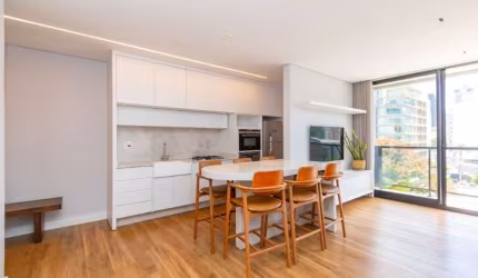 Apartamento mobiliado com 1 suíte à venda, 69 m² por R$ 1.200.000 - Bigorrilho - Curitiba/PR