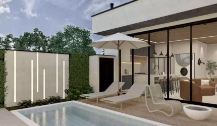 Casa à venda,NOVA E MODERNA COM TRÊS SUÍTES, LAZER COMPLETO AO LADO DO PARQUE ECOLÓGICO JD ESPLANAD