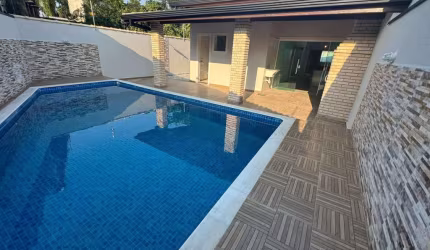 Casa para Venda em Itanhaém, Jd das Palmeiras - Gaivota, 3 dormitórios, 1 suíte, 2 banheiros, 5 vagas