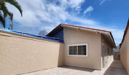 Casa no bairro Cibratel 2 em Itanhaém, no litoral sul de São Paulo