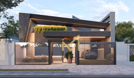 Casa com 3 suites à venda, 220 m² por R$ 2.140.000 - Tropical II - Cascavel/PR