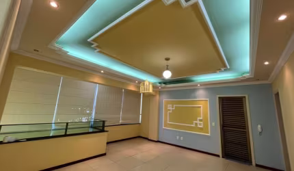 Apartamento de Luxo no Centro de Esmeraldas-MG: 5 Quartos, 1 Suíte, 2 Salas, 5 Banheiros, 2 Vagas, 200m². Oportunidade Única!