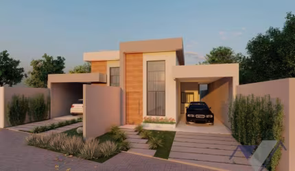 Casa com 3 dormitórios à venda, 107 m² por R$ 590.000,00 - Vista Linda - Cascavel/PR