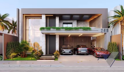 Sobrado com 4 dormitórios à venda, 286 m² por R$ 3.500.000,00 - Country - Cascavel/PR