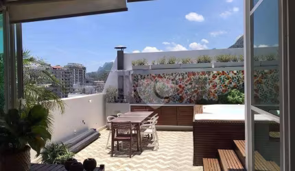 Cobertura com 4 dormitórios à venda, 170 m² por R$ 2.820.000,00 - Lagoa - Rio de Janeiro/RJ