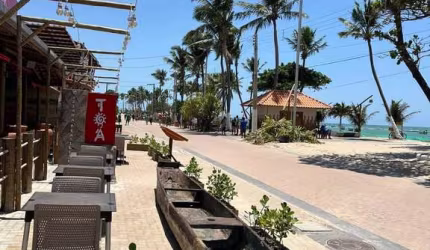 Loft com 1 quarto para alugar na Rua das Algas, 13, Praia do Francês, Marechal Deodoro, 24 m2 por R$ 350